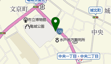 亀城公園 公衆トイレの地図画像