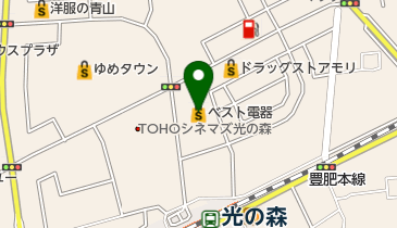 ベスト電器 光の森店 トイレの地図画像