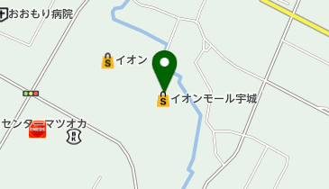 イオンモール宇城バリュー トイレの地図画像