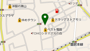 ローソン 菊陽光の森店 トイレの地図画像