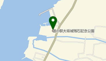道の駅 大坂城残石記念公園 トイレの地図画像