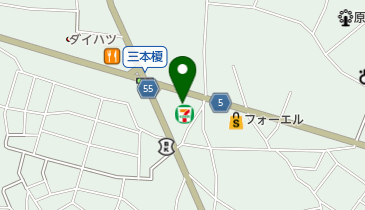 セブンイレブン 武蔵村山三本榎店 トイレの地図画像