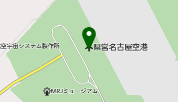 県営名古屋空港ターミナルビル トイレの地図画像