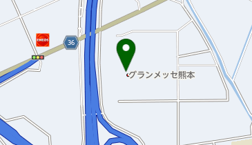 グランメッセ熊本 トイレ 上益城郡益城町 トイレ 861 2235 の地図 アクセス 地点情報 Navitime