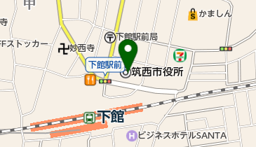 下館スピカ 6階 トイレの地図画像