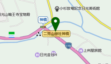 神橋 公衆トイレの地図画像