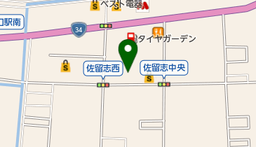 ダイナム 江北店 トイレの地図画像
