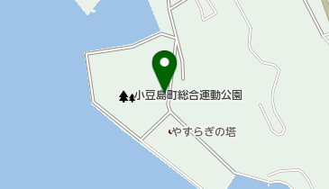 小豆島町総合運動公園 トイレの地図画像