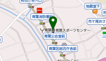 青葉スポーツセンター トイレの地図画像