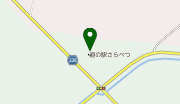道の駅 さろべつ トイレの地図画像