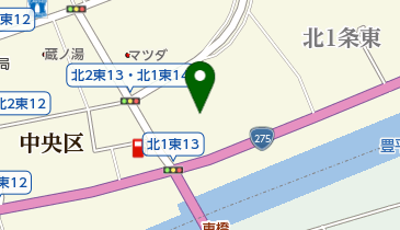 マルハン 苗穂店 トイレの地図画像