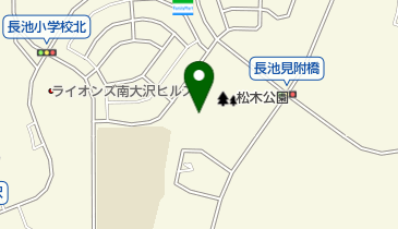 松木公園 トイレの地図画像