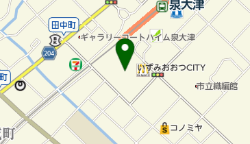 いずみおおつCITY 1階 トイレの地図画像