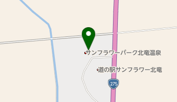 道の駅 サンフラワー北竜 トイレの地図画像