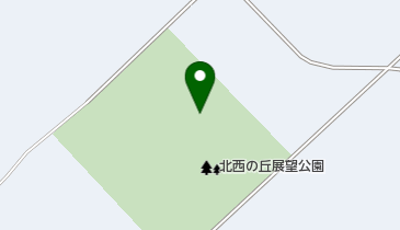 北西の丘展望公園 トイレの地図画像