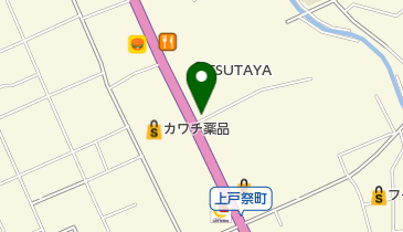 スターバックスコーヒー 宇都宮上戸祭店 トイレの地図画像