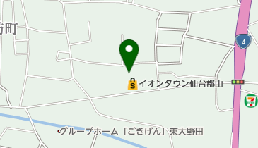 ザ・ビッグ 仙台郡山店 トイレの地図画像