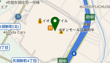 イオンモール広島府中 トイレの地図画像