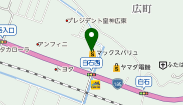 マックスバリュ 広東店 トイレの地図画像
