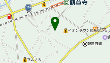 マックスバリュ 観音寺駅南店 トイレの地図画像