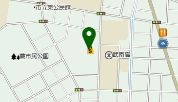 イオンタウン 蕨 トイレの地図画像