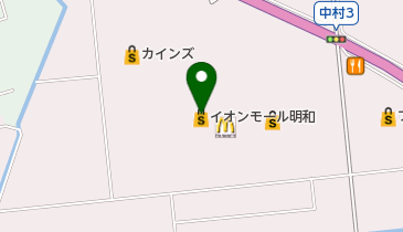 イオン 明和店 トイレの地図画像