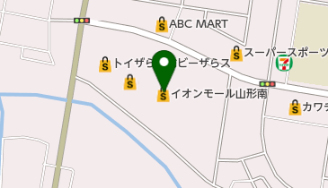 イオン 山形南店 トイレの地図画像