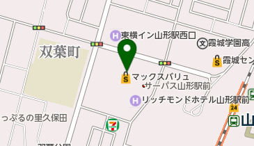 マックスバリュ 山形駅西口店 トイレの地図画像