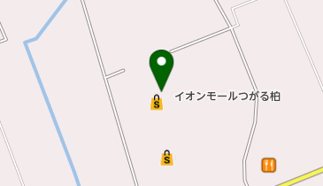 イオン つがる柏店 トイレの地図画像