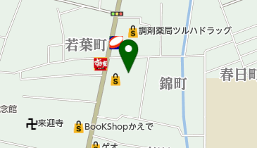 マックスバリュ 黒石店 トイレの地図画像