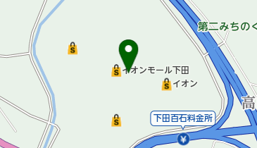 イオンモール 下田 トイレの地図画像