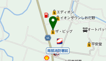 ザ・ビッグ しおだ野店 トイレの地図画像