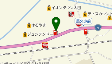 イオンタウン大田 トイレの地図画像