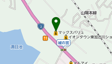 マックスバリュ 東加古川店 トイレの地図画像