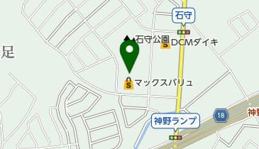 マックスバリュ 石守店 トイレの地図画像