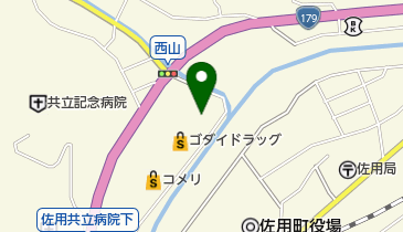 マックスバリュ 佐用店 トイレの地図画像