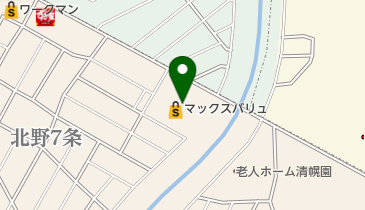 マックスバリュ 北野店 トイレの地図画像