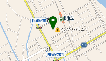 マックスバリュ 開成駅前店 トイレの地図画像