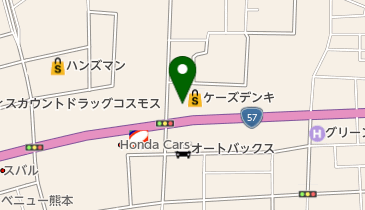 ケーズデンキ 菊陽店 トイレの地図画像