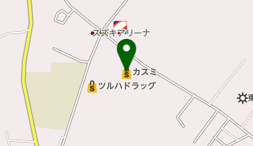 カスミ 千代田店 トイレの地図画像