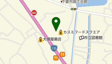 カスミ フードスクエア下妻店 トイレの地図画像