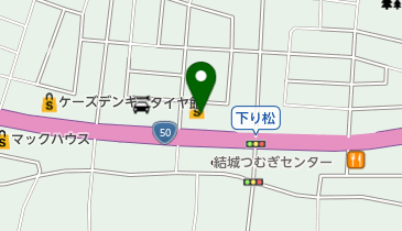 カスミ 結城店 トイレの地図画像