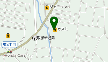 カスミ 取手店 トイレの地図画像