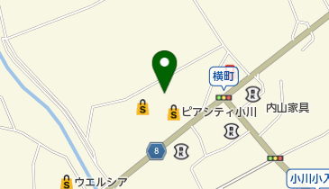 カスミ フードスクエア小川店 トイレの地図画像