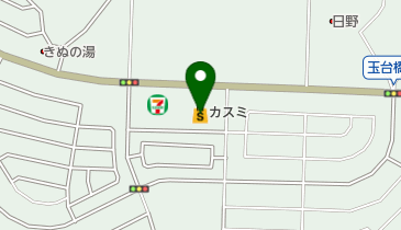 カスミ きぬの里店 トイレの地図画像