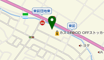 カスミ FOOD OFFストッカー常澄店 トイレの地図画像