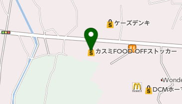 カスミ FOOD OFFストッカーサンモリノ那珂店 トイレの地図画像