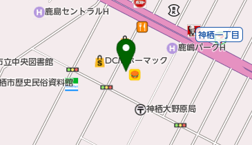 カスミ 神栖店 トイレの地図画像