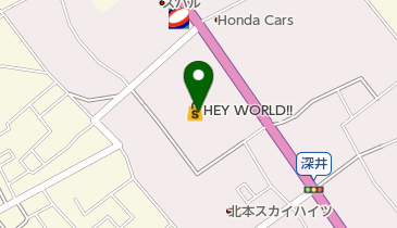 カスミ フードスクエア深井店 トイレの地図画像