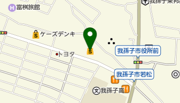 カスミ フードスクエア我孫子寿店 トイレの地図画像